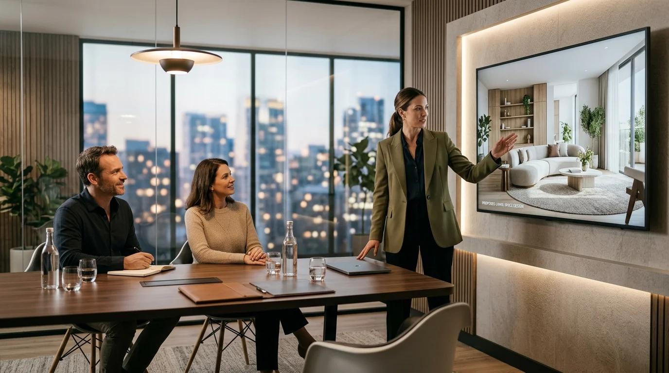 Présentation client architecte : doublez votre taux de signature